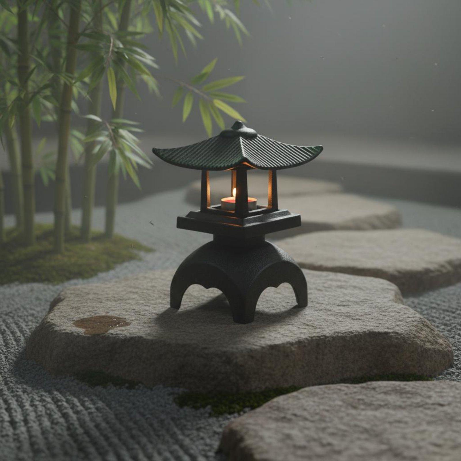 Elegant Cast Iron Lantern Cand - đánh giá và giá Candle Holder Decor