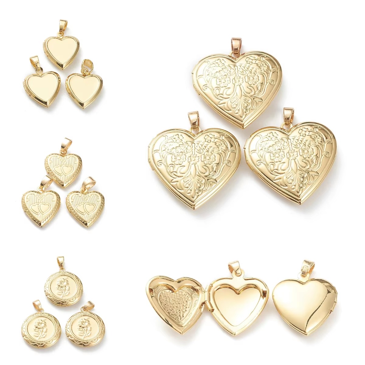 10pcs Heart Photo Locket Penda - đánh giá và giá Picture Frame