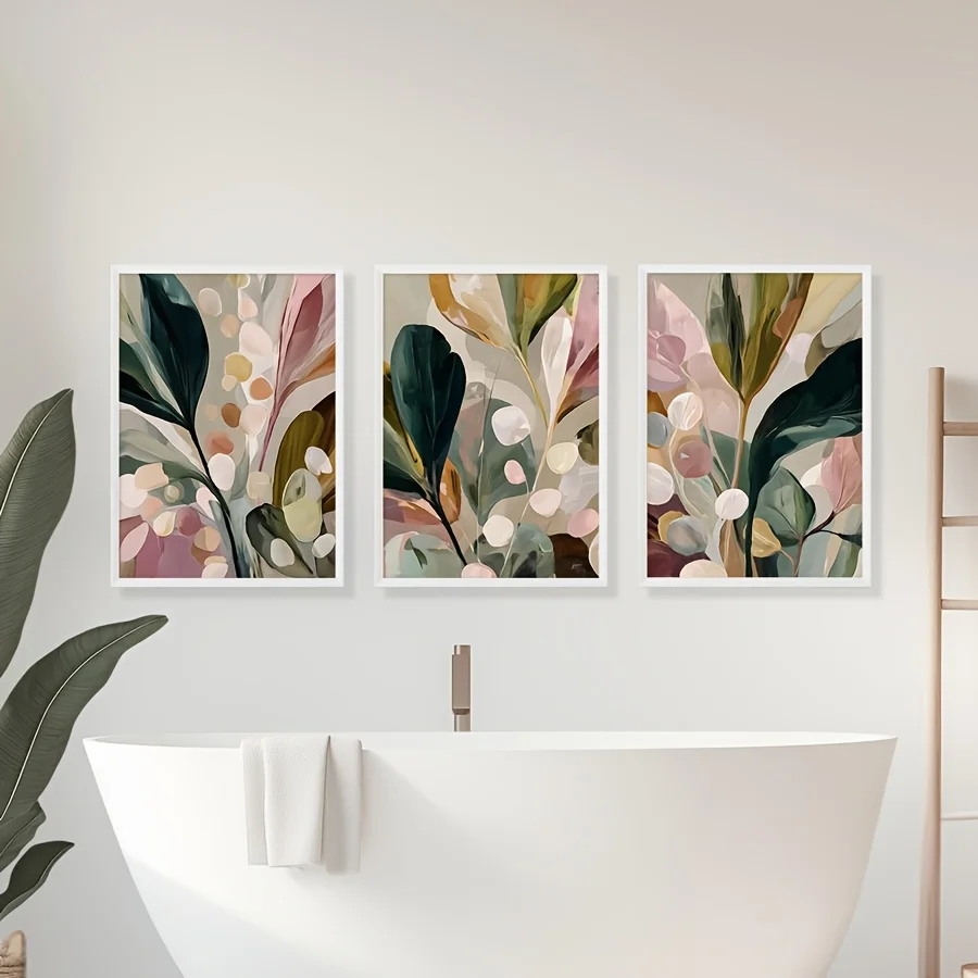 Large-sized 3pcs/set Bohemian  - đánh giá và giá Abstract Canvas Set