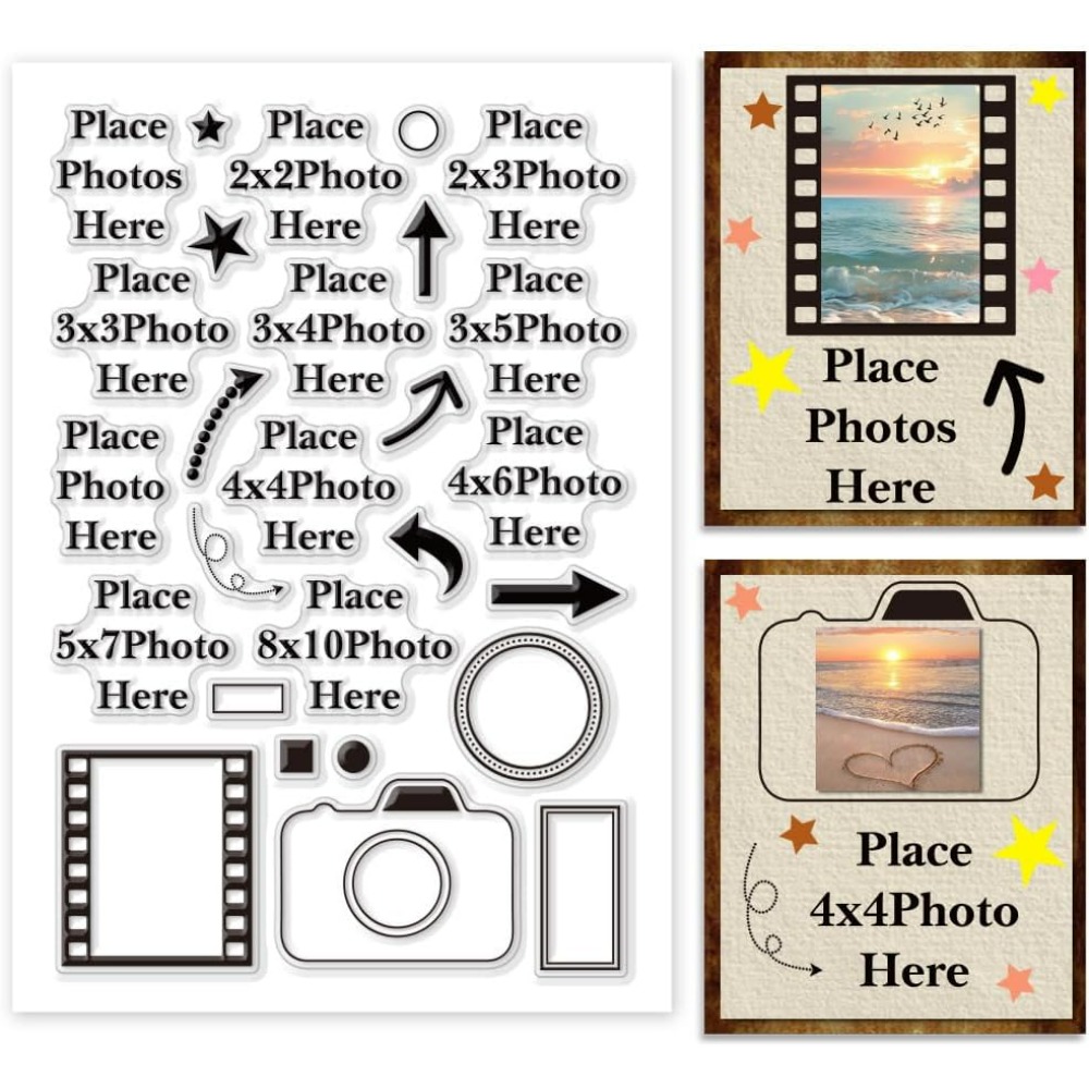 Place Photo Here Clear Stamp A - đánh giá và giá Picture Frame