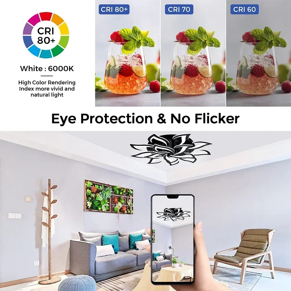 Designer LED Petal Chandelier  - đánh giá và giá Interior Design High End