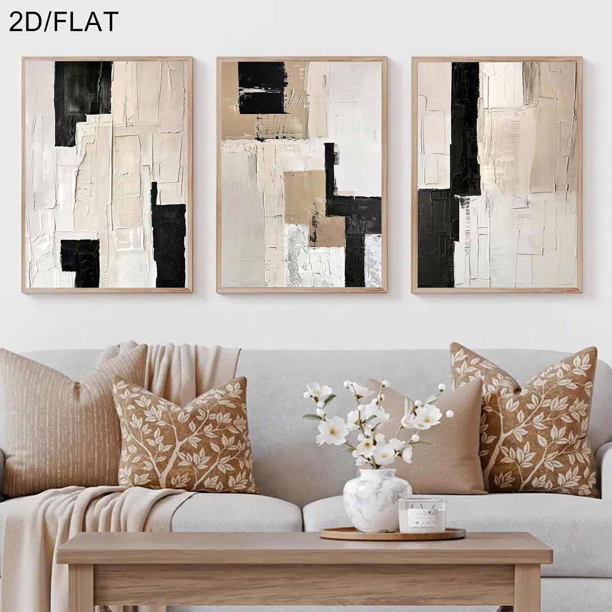3PCS Frameless,3pcs/Set Modern - đánh giá và giá Abstract Canvas Set