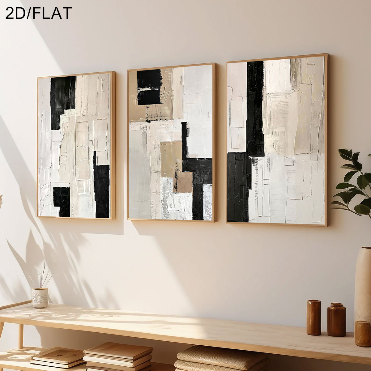3PCS Frameless,3pcs/Set Modern - đánh giá và giá Abstract Canvas Set