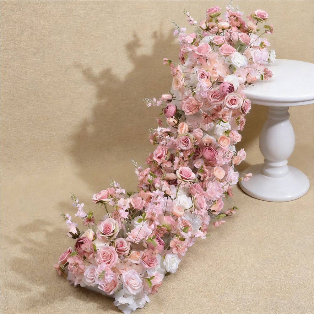 Uflower Artificial Flower Flow - đánh giá và giá Table Runner