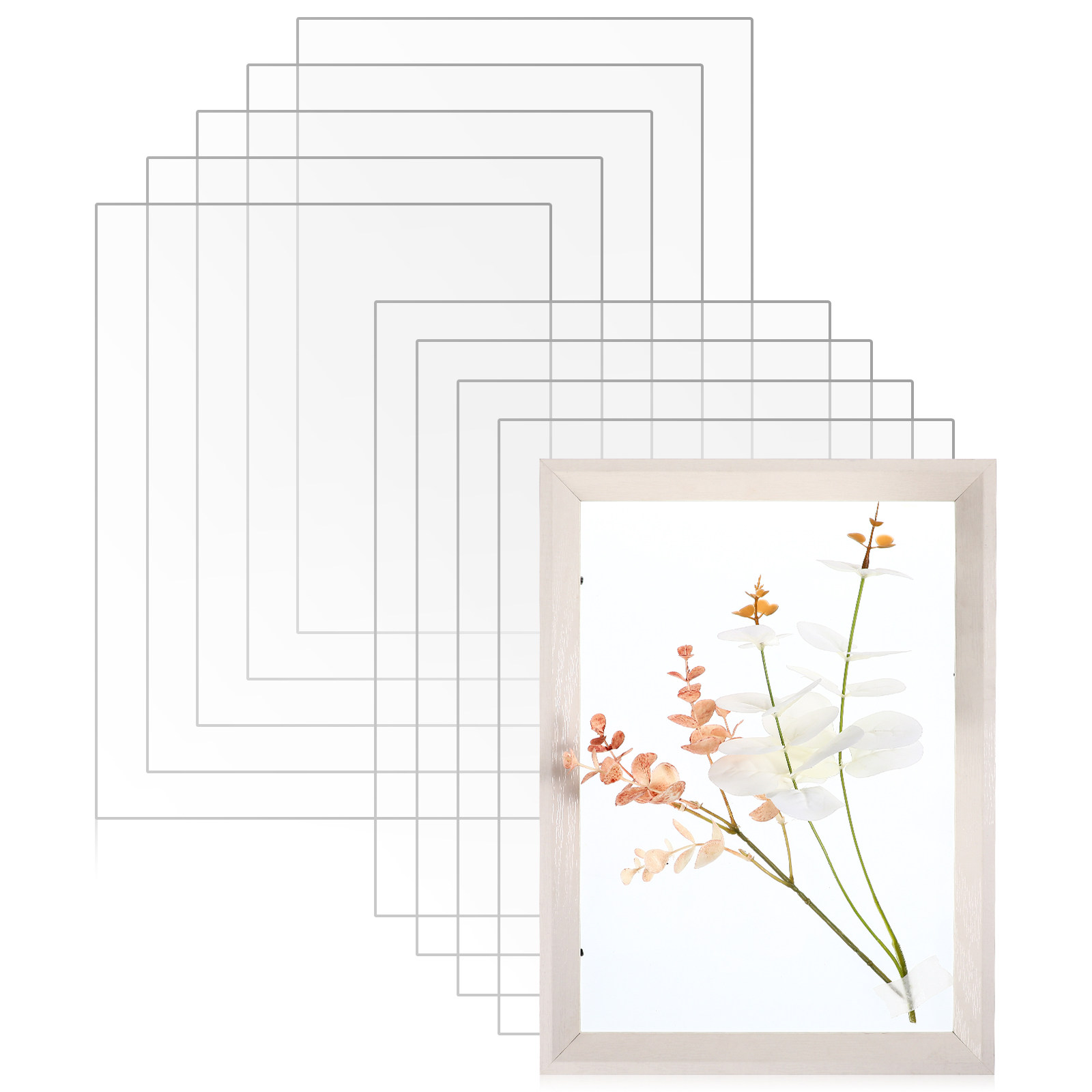 10pcs Clear Plastic Sheets A4  - đánh giá và giá Picture Frame
