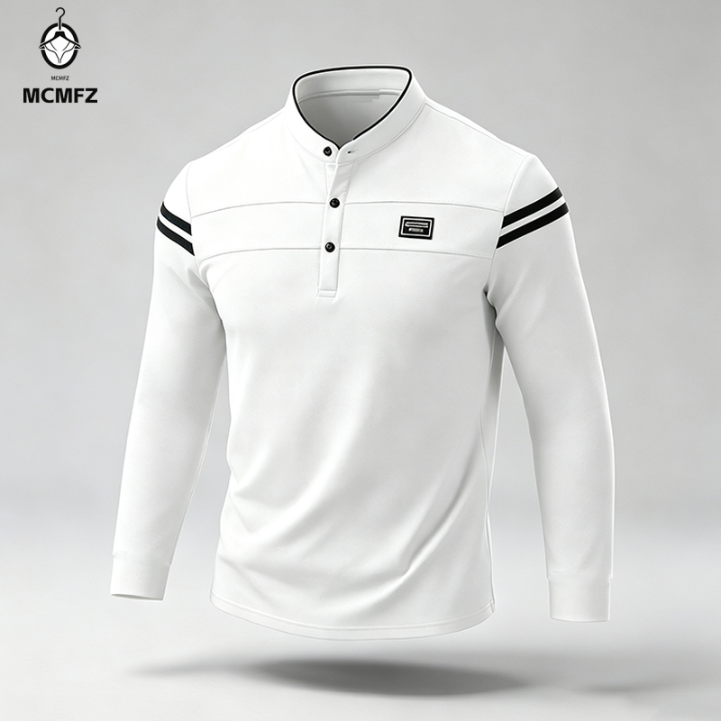 Male Urban Long Sleeve Polo Sh - đánh giá và giá Wall Sticker