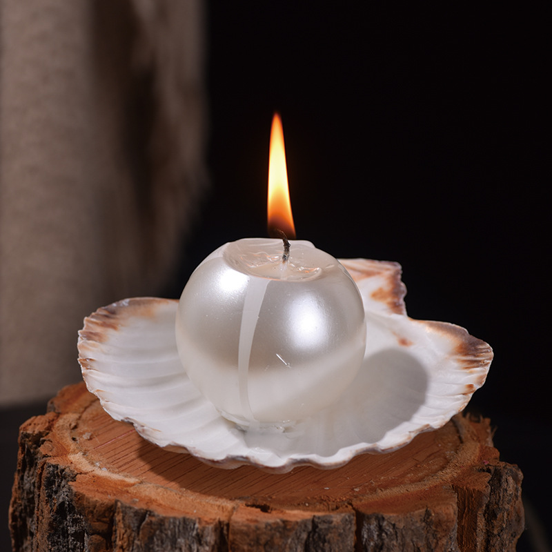 Elegant Pearl Ball Candles wit - đánh giá và giá Candle Holder Decor