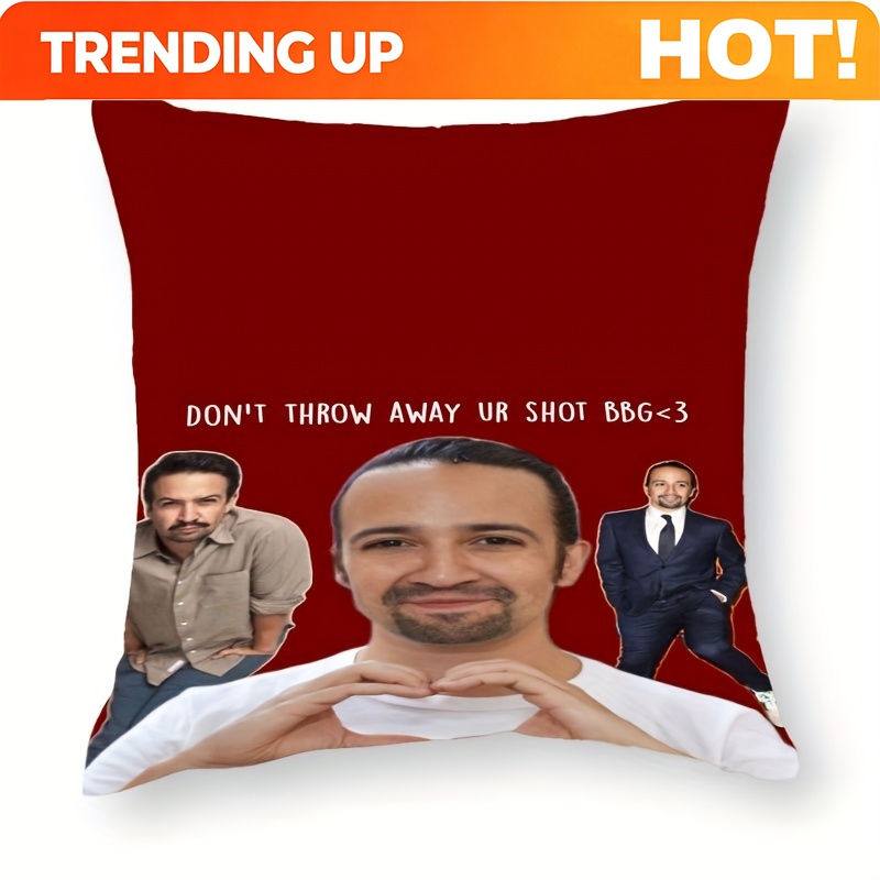 Customize 1pc Lin-Manuel Miran - đánh giá và giá Throw Pillow