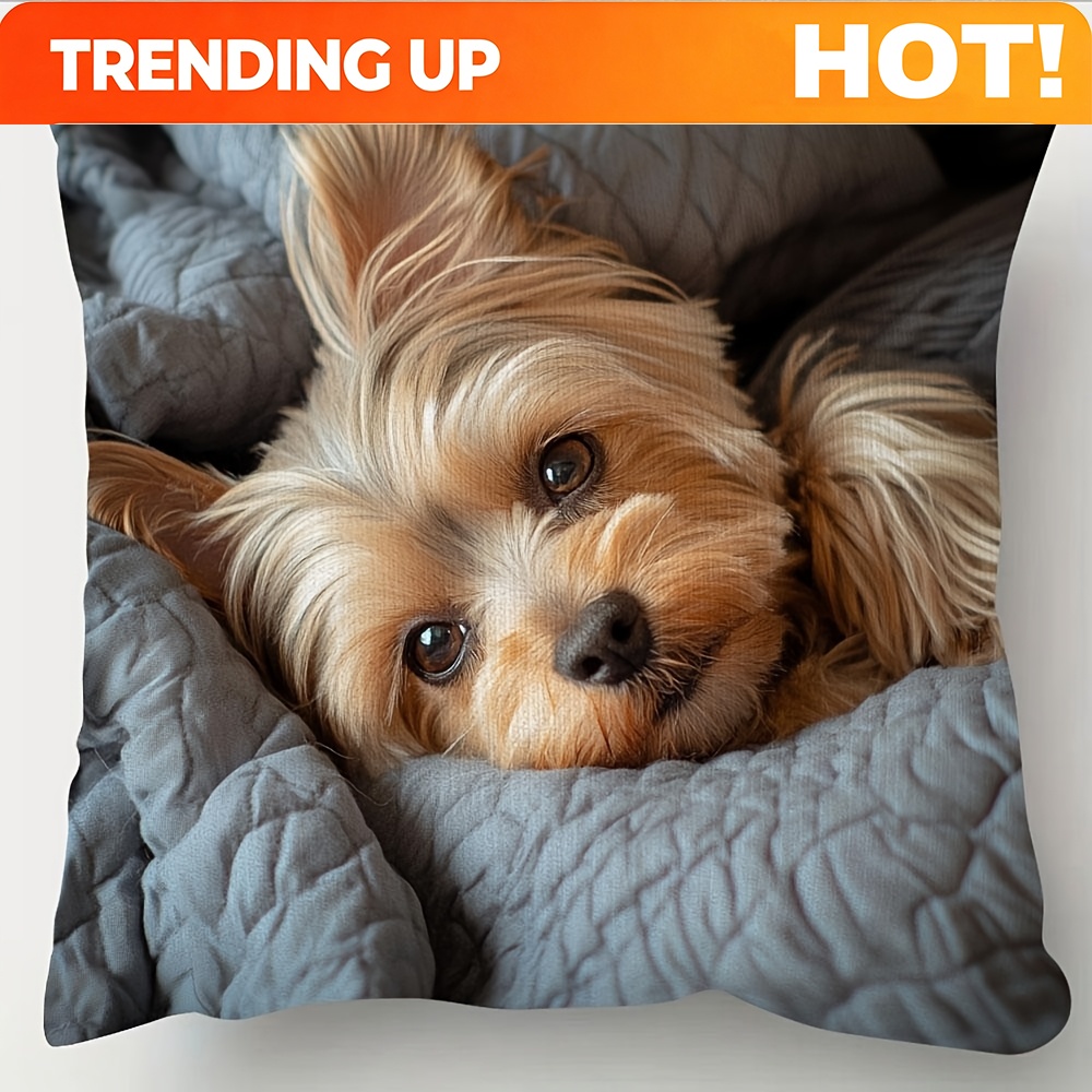 Customize 1pc Yorkshire Terrie - đánh giá và giá Throw Pillow