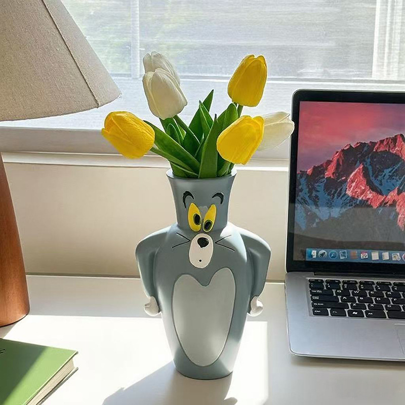 Cartoon Tom New and Jerry New  - đánh giá và giá Vase Decor