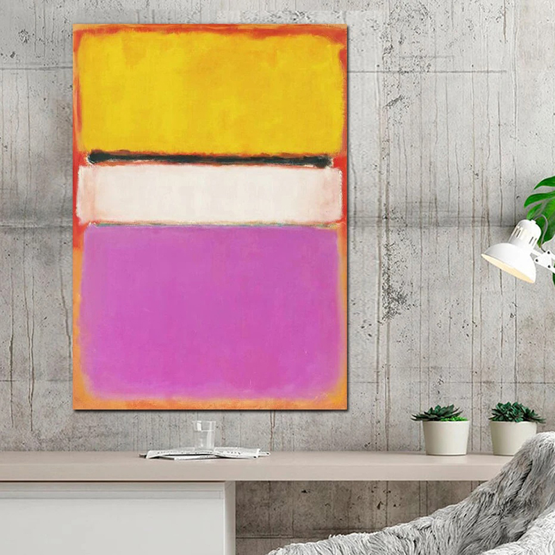 Wall Decor, Mark Rothko Poster - đánh giá và giá Abstract Canvas Set