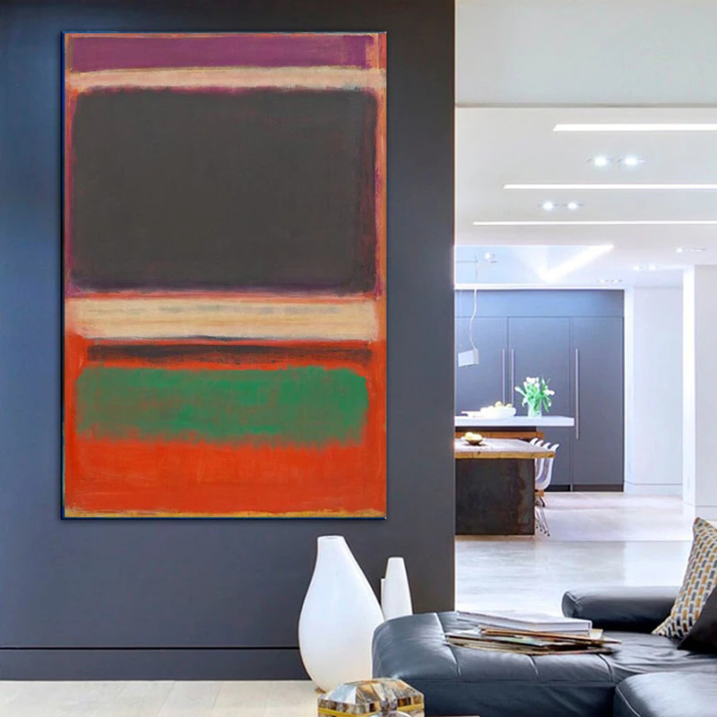 Wall Decor, Mark Rothko Poster - đánh giá và giá Abstract Canvas Set