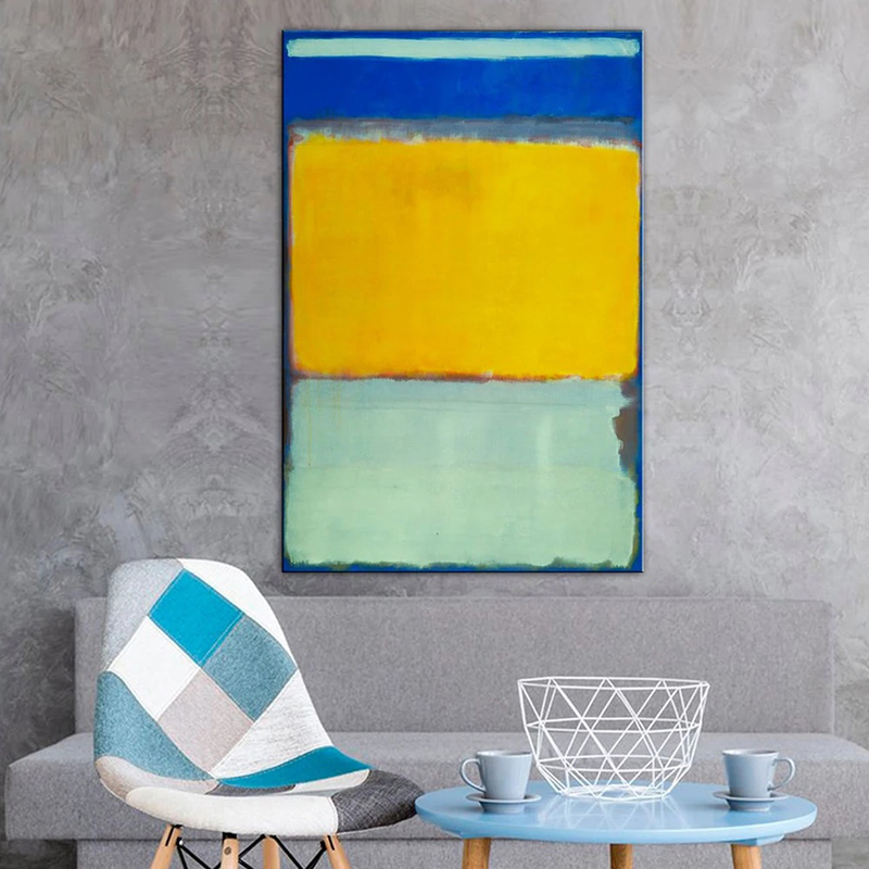 Wall Decor, Mark Rothko Poster - đánh giá và giá Abstract Canvas Set